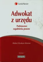 Adwokat z urzędu - Robert Rynkun-Werner