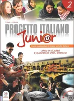Progetto Italiano Junior 2 Podręcznik + CD - Outlet - A. Albano