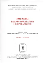 Roczniki Dziejów Społecznych i Gospodarczych - Franciszek Bujak