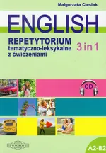 English 3 in 1 Repetytorium tematyczno-leksykalne z ćwiczeniami - Outlet - Małgorzata Cieślak