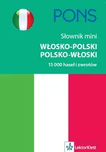 Słownik Mini włosko-polski polsko-włoski - Outlet