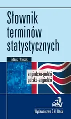 Słownik terminów statystycznych - Outlet - Tadeusz Walczak