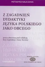 Z zagadnień dydaktyki języka polskiego jako obcego - Outlet