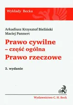 Prawo cywilne część ogólna Prawo rzeczowe - Outlet - Bieliński Arkadiusz Krzysztof