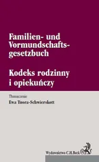 Kodeks rodzinny i opiekuńczy Familien- und Vormundschaftsgesetzbuch - Ewa Tuora-Schwierskott