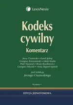 Kodeks cywilny Komentarz - Outlet - Jerzy Ciszewski