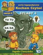 Kocham czytać Zeszyt 6 Sylaby 4 - Jagoda Cieszyńska