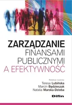 Zarządzanie finansami publicznymi a efektywność