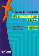 Słownik biznesmena angielsko-polski, polsko-angielski - Outlet - Magdalena Chowaniec