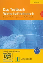 Das Testbuch WirtschaftsdeutschNeu z płytą CD Deutsch als Fremdsprache in der Wirtschaft - Outlet - Margarete Riegler-Poyet