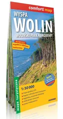 Wyspa Wolin mapa turystyczna 1:50 000