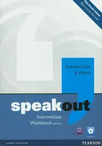 Speakout Intermediate Workbook with key + CD - Outlet - Antonia Clare