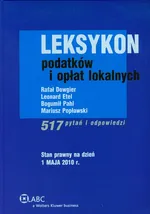 Leksykon podatków i opłat lokalnych - Rafał Dowgier