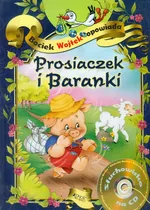 Bociek Wojtek opowiada Prosiaczek i Baranki z płytą CD