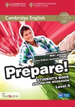 Cambridge English Prepare! 5 Student's Book + Online Workbbok +Testbank - Annette Capel