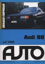 Audi 80 od 1989 Obsługa i naprawa - Outlet