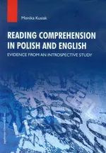 Reading Comprehension in Polish and English - Monika Kusiak