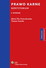 Prawo karne Repetytorium - Marta Flis-Świeczkowska