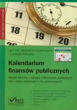 Kalendarium finansów publicznych