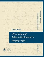 "Pan Tadeusz" Adama Mickiewicza - Teresa Winek