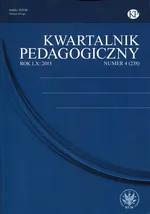 Kwartalnik Pedagogiczny 2015 nr 4 (238)