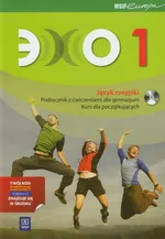 Echo 1 Język rosyjski Podręcznik z ćwiczeniami z płytą CD Kurs dla początkujących - Outlet - Beata Gawęcka-Ajchel
