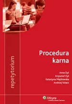 Procedura karna Repetytorium - Outlet - Anna Dyl