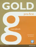 Gold Pre-First Coursebook z płytą CD - Outlet - Lynda Edwards