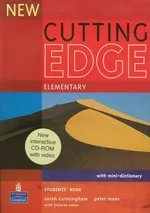 Cutting Edge New Elementary Student's Book + CD with mini-dictionary - Sarah Cunningham