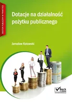 Dotacje na działalność pożytku publicznego - Outlet - Jarosław Kotowski