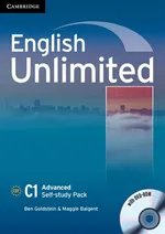English Unlimited Advanced Self-study Pack Workbook + DVD - Maggie Baigent