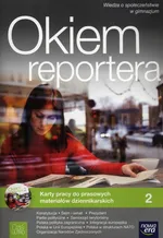Okiem reportera 2 Karty pracy do prasowych materiałów dziennikarskich z płytą CD - Outlet - Iwona Janicka