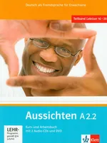 Aussichten A2.2 Kurs- und Arbeitsbuch mit CD und DVD - Hosni Lourdes Ros-El