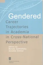 Gendered Career Trajectories in Academia in Cross-National Perspective - Outlet - Renata Siemieńska