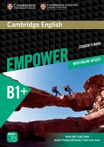 Cambridge English Empower Intermediate Student's book with online access - Adrian Doff