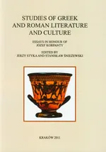 Studies of Greek and Roman literature and culture - Outlet - Stanisław Śnieżewski