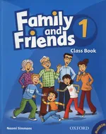 Family and Friends 1 Classbook + Multirom - Naomi Simmons