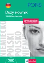 Słownik Duży niemiecko-polski polsko-niemiecki z płytą CD - Outlet