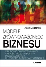 Modele zrównoważonego biznesu - Outlet - Adam Jabłoński