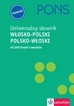 Pons Uniwersalny słownik włosko polski polsko włoski - Outlet