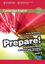Cambridge English Prepare! 5 Teacher's Book + DVD - Annie McDonald