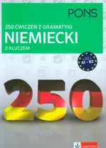 250 ćwiczeń z gramatyki Niemiecki z kluczem - Outlet