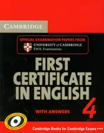 Cambridge 4 First certificate in English - Outlet