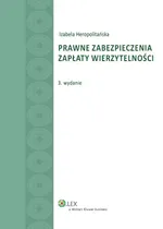 Prawne zabezpieczenia zapłaty wierzytelności - Outlet - Izabela Heropolitańska