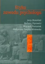 Etyka zawodu psychologa - Jerzy Brzeziński