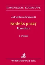 Kodeks pracy Komentarz - Outlet - Świątkowski Andrzej Marian