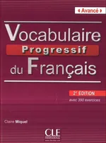 Vocabulaire Progressif du Francais Avance Podręcznik + CD 2 edycja - Outlet - Claire Miquel