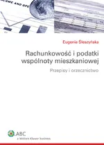 Rachunkowość i podatki wspólnoty mieszkaniowej - Outlet - Eugenia Śleszyńska