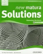 New Matura Solutions Elementary Workbook with CD - Outlet - Davies Paul A.