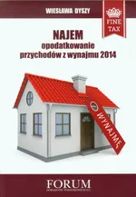 Najem opodatkowanie przychodów z wynajmu 2014 - Outlet - Wiesława Dyszy